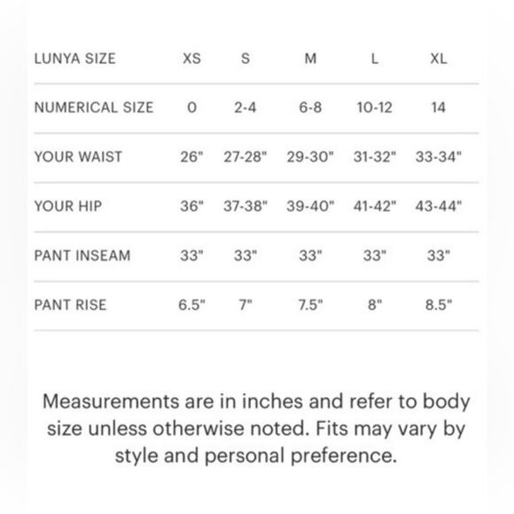 Lunya Restore Double Faced Sweat Pant New XS - Picture 8 of 10